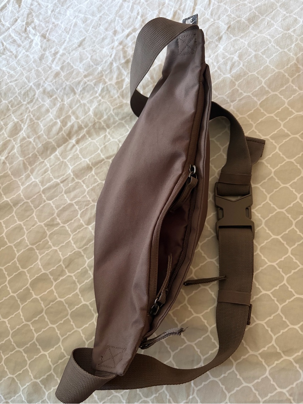 Nike Brown Waist Pack with Black Swoosh - Picture 3 of 4